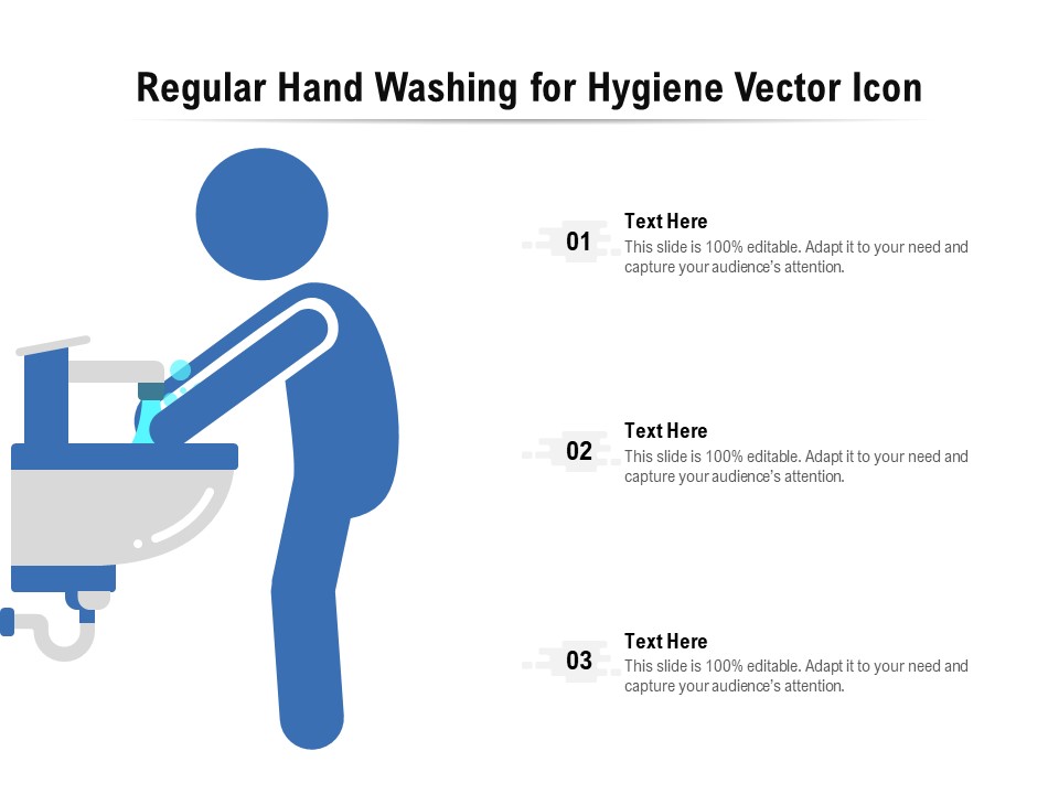 Regular Hand Washing For Hygiene Vector Icon Ppt PowerPoint Presentation File Example Introduction PDF