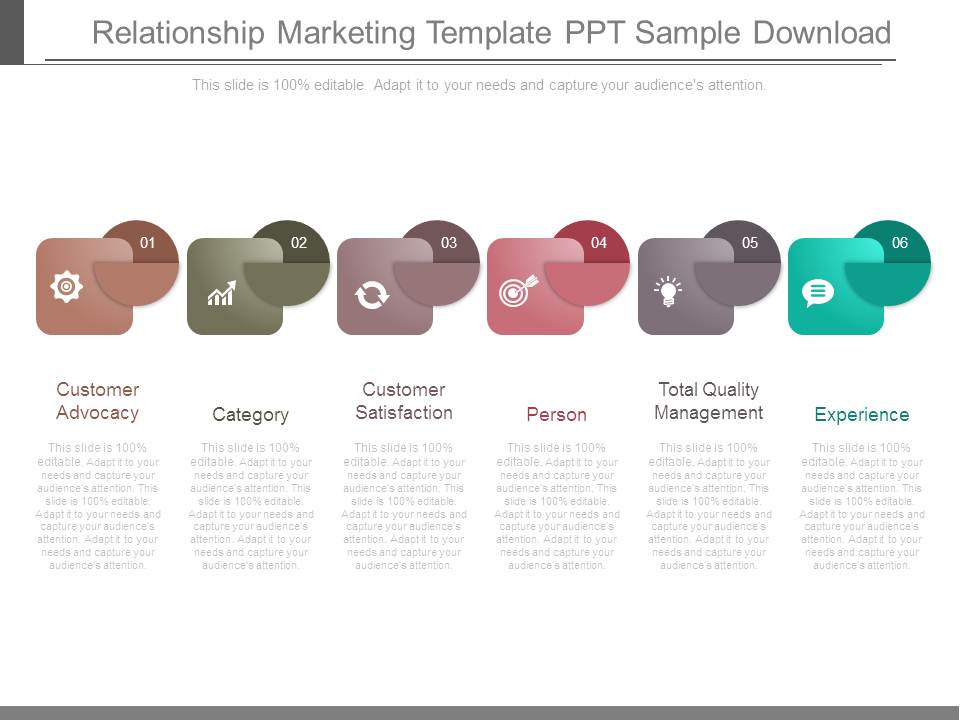 Relationship Marketing Template Ppt Sample Download