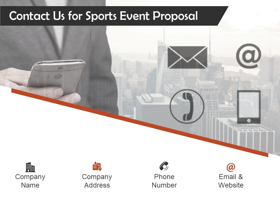 Request For Sporting Contact Us For Sports Event Proposal Ppt Inspiration Introduction PDF