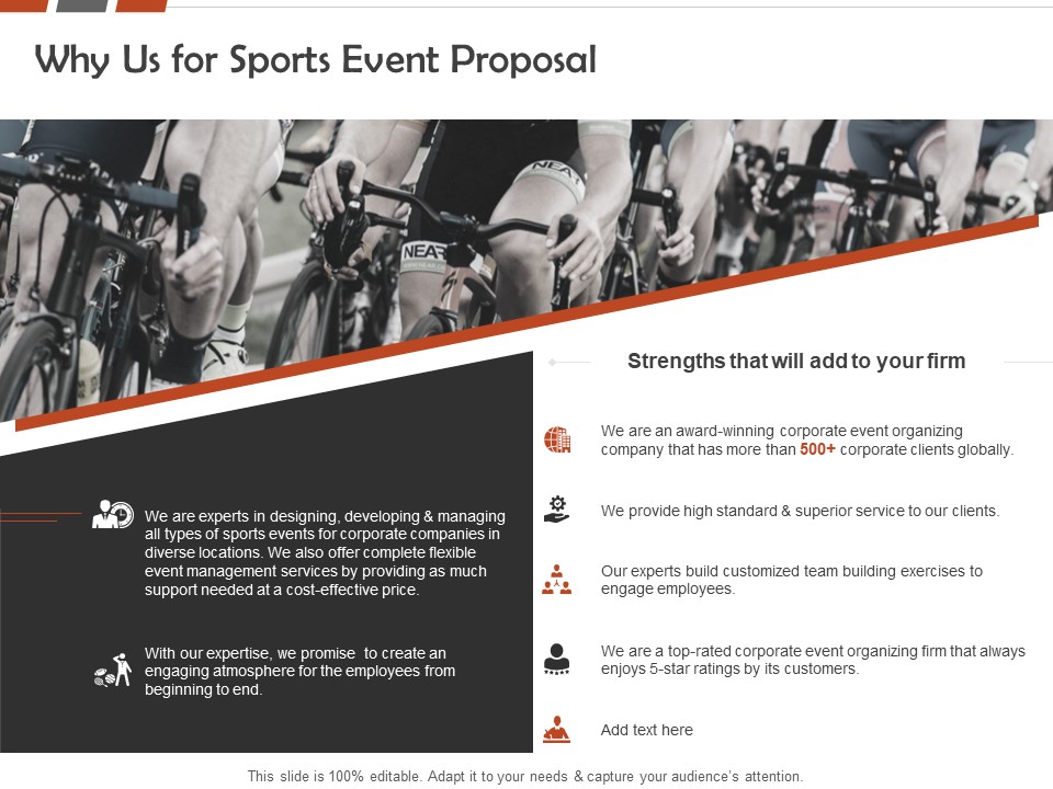 Request For Sporting Why Us For Sports Event Proposal Ppt Outline Files PDF