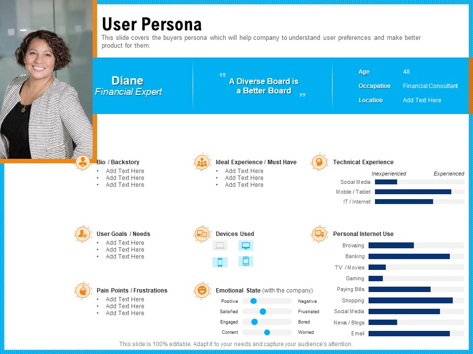 Requirement Gathering Techniques User Persona Themes PDF