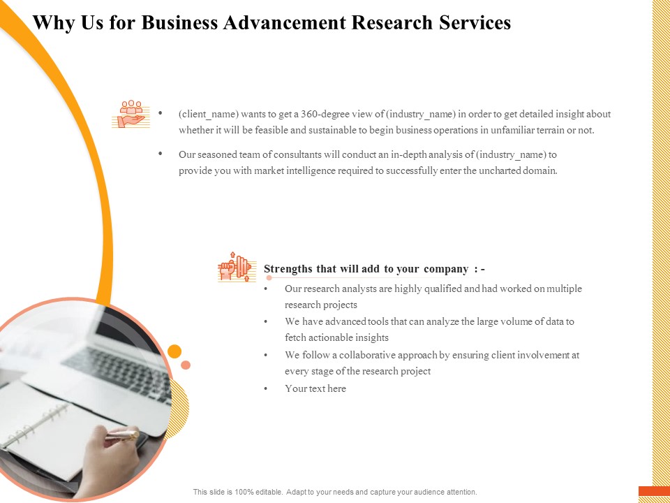 Research Advancement Services Why Us For Business Advancement Research Services Information PDF
