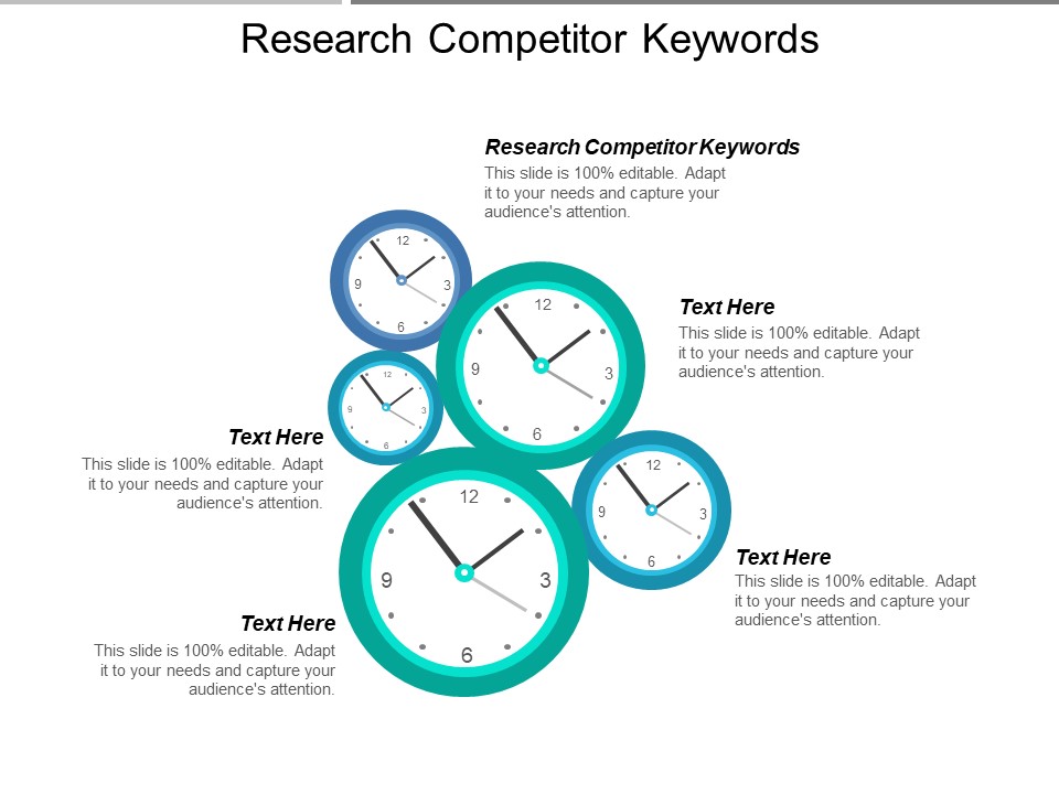 Research Competitor Keywords Ppt PowerPoint Presentation Ideas Shapes Cpb