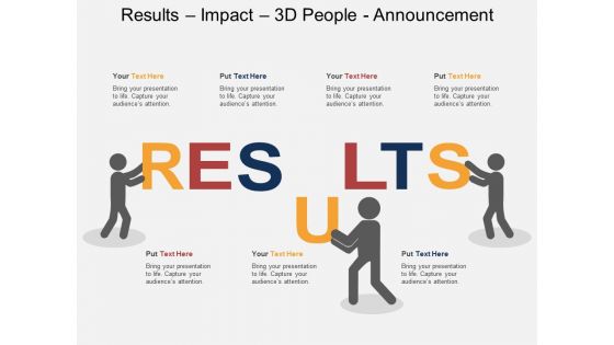 Results Free PowerPoint Diagram