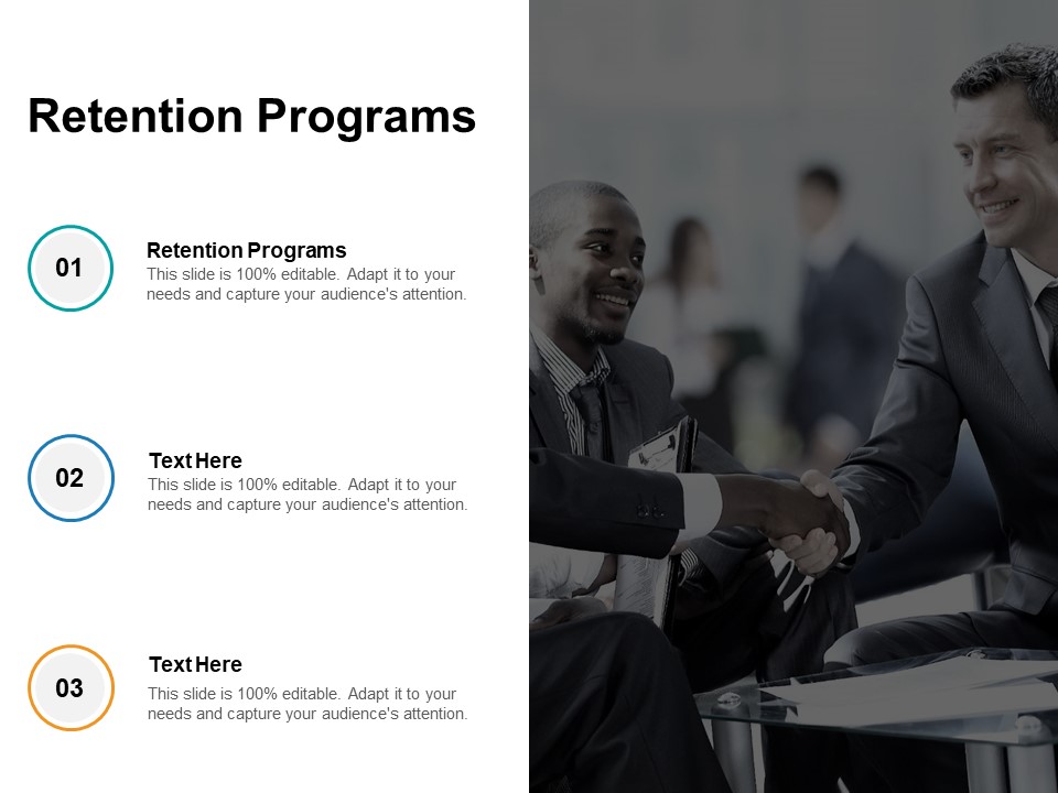 Retention Programs Ppt PowerPoint Presentation Summary Examples Cpb Pdf