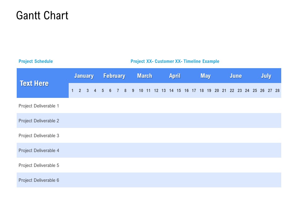 Revenue Cycle Management Deal Gantt Chart Ppt Slides Graphics Download PDF