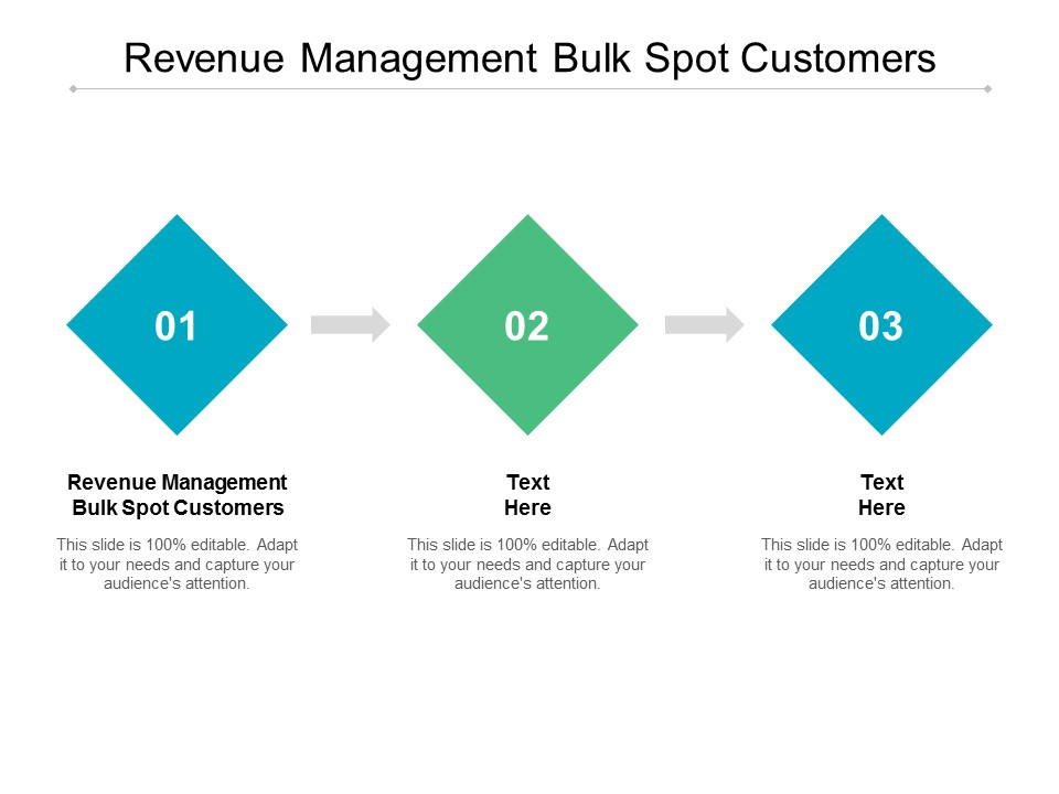 Revenue Management Bulk Spot Customers Ppt PowerPoint Presentation Show Gallery Cpb