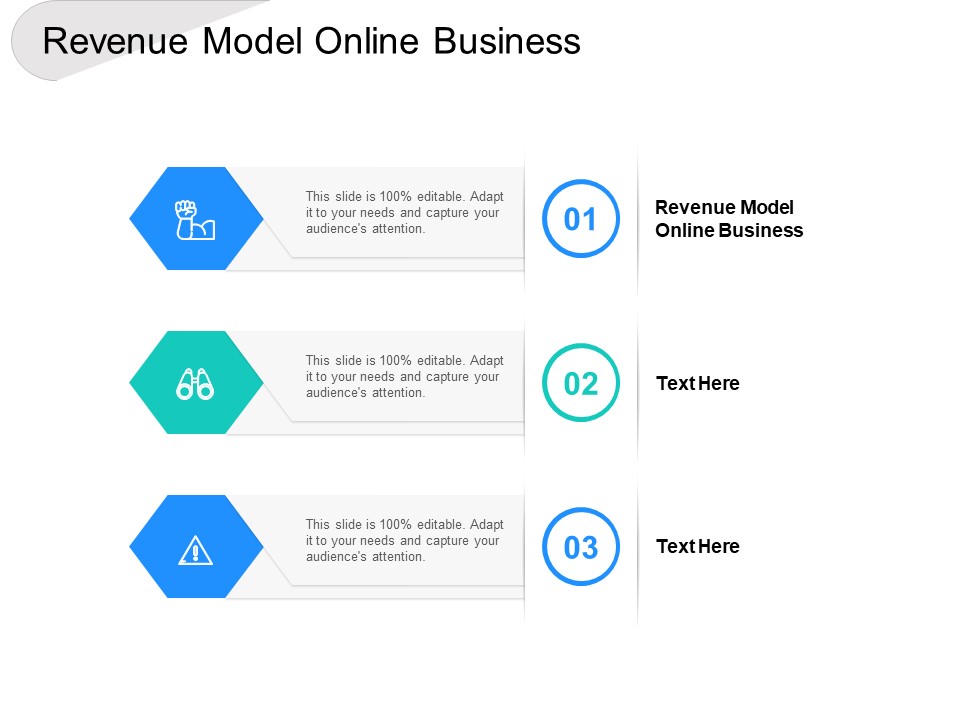 Revenue Model Online Business Ppt PowerPoint Presentation Outline Layouts Cpb