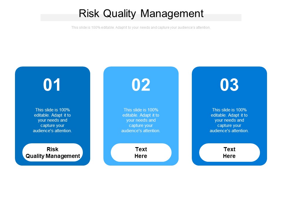 Risk Quality Management Ppt PowerPoint Presentation Inspiration Files Cpb
