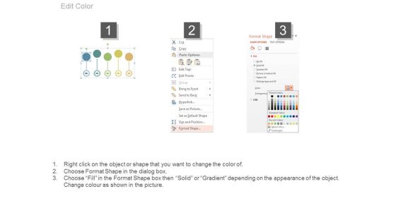 Roadmap Diagram For Project Analysis Powerpoint Slides