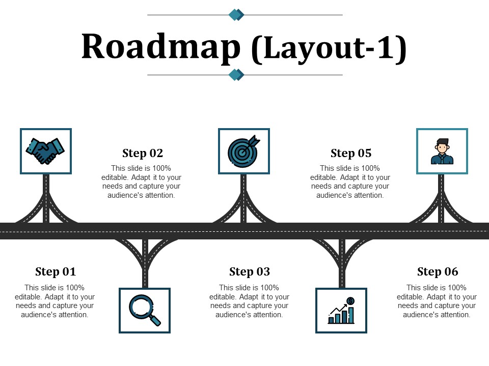 Roadmap Template 1 Ppt PowerPoint Presentation Ideas Icon