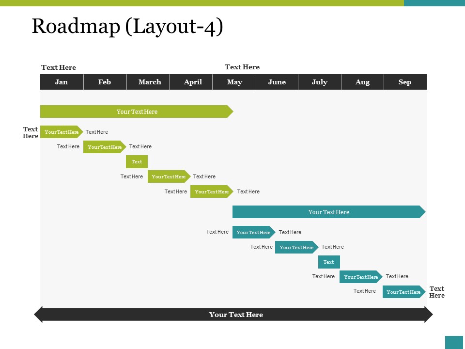 Roadmap Template 4 Ppt PowerPoint Presentation Infographics Examples