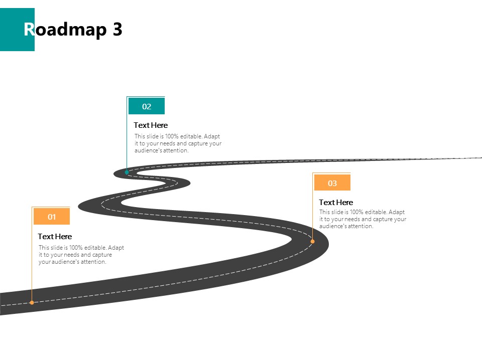 Roadmap Three Timeline Ppt PowerPoint Presentation Summary Deck