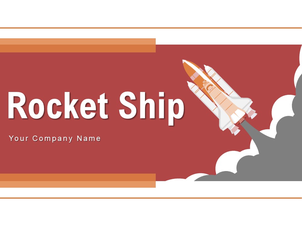 Rocket Ship Exhaust Gases Launch Pad Ppt PowerPoint Presentation Complete Deck
