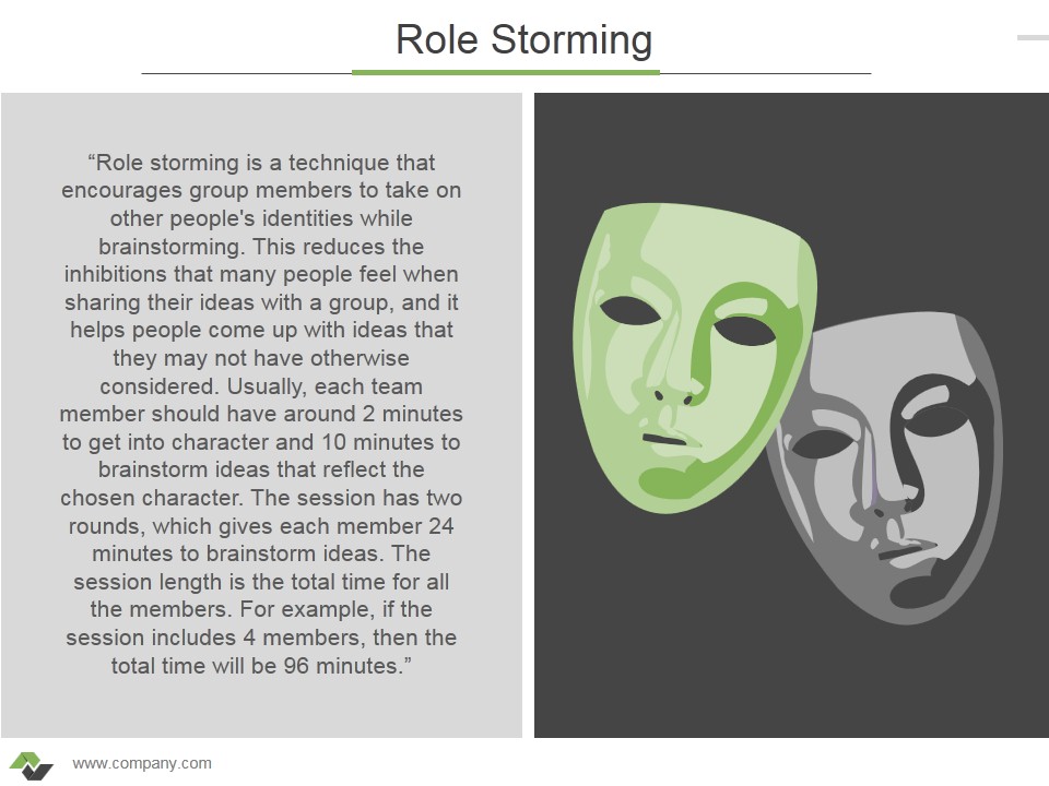Role Storming Ppt PowerPoint Presentation File Brochure