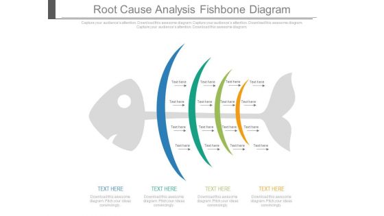 Root Cause Analysis Fishbone Diagram Ppt Slides