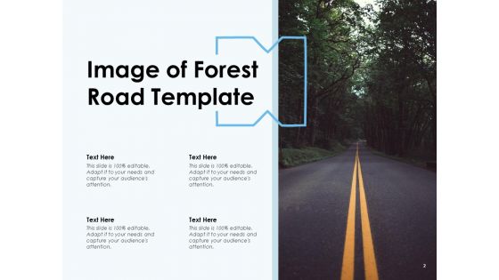 Route Template Mountain And Ocean Directional Arrow Ppt PowerPoint Presentation Complete Deck