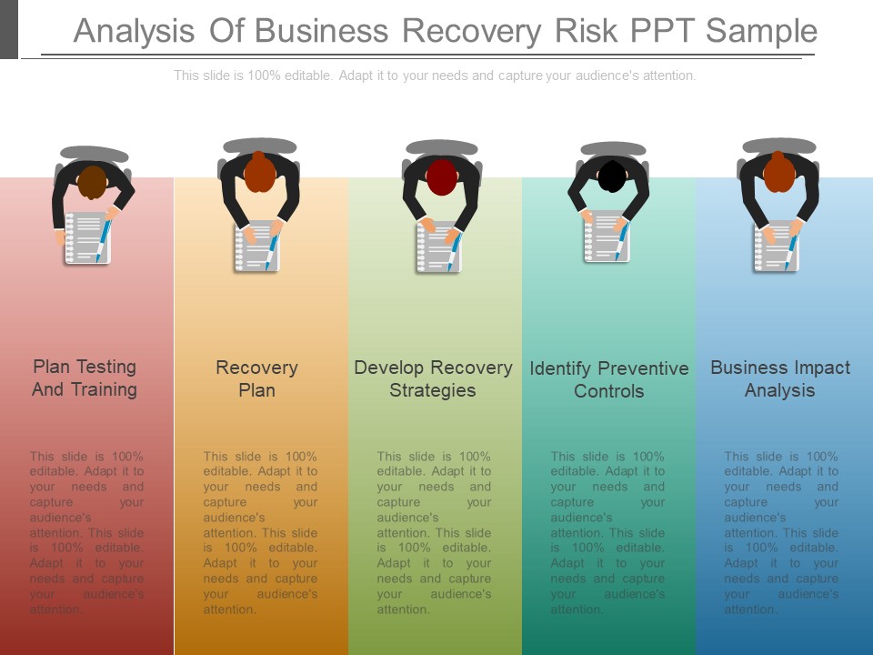 Analysis Of Business Recovery Risk Ppt Sample