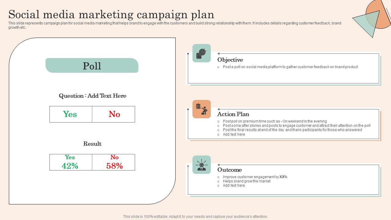 Retail Promotion Strategies To Elevate Shopper Social Media Marketing Campaign Plan Brochure PDF