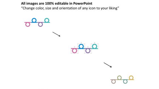 Year Based Workflow Timeline Diagram Powerpoint Template