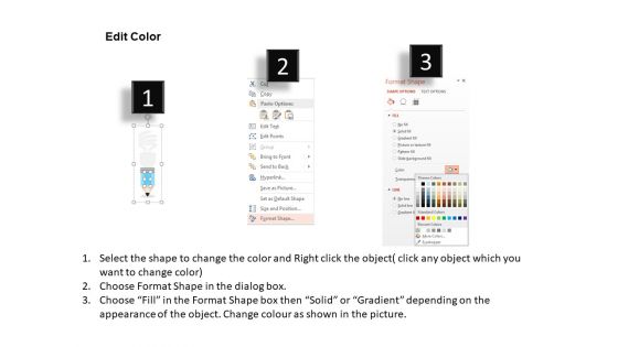 Pencil With Cfl Bulb For Options Display Powerpoint Templates