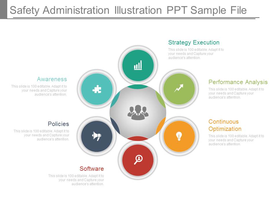 Safety Administration Illustration Ppt Sample File