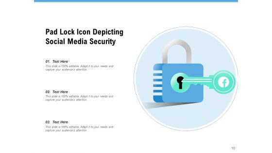 Safety Lock Cyber Security Global Security Ppt PowerPoint Presentation Complete Deck