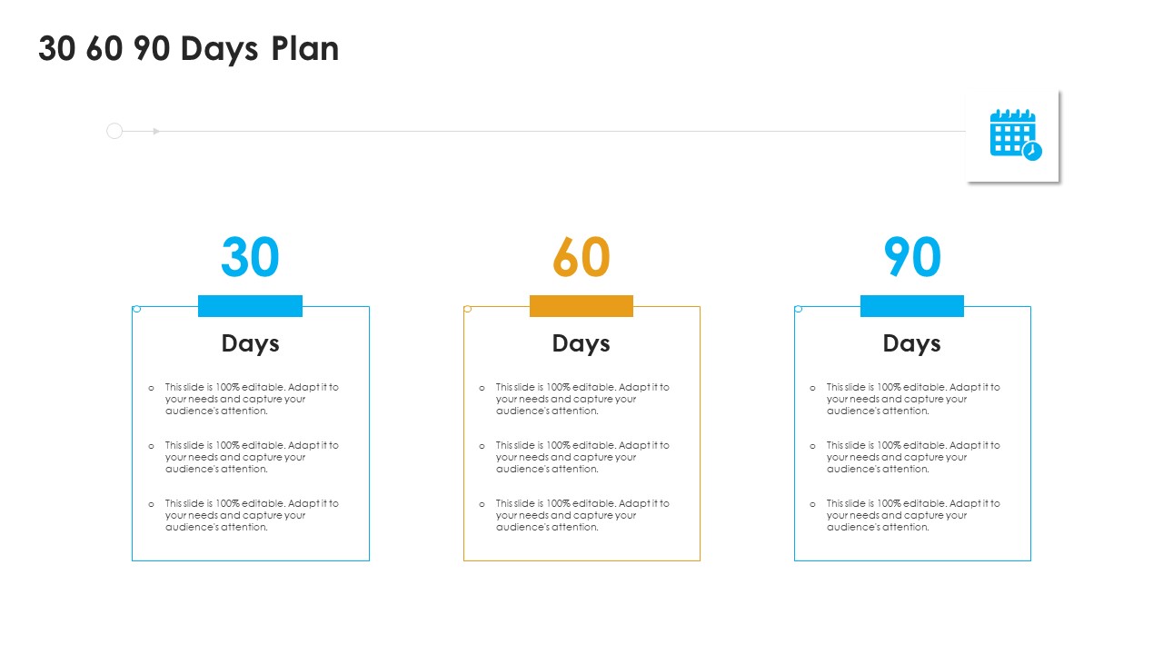 Sales Assistance Boost Overall Efficiency 30 60 90 Days Plan Ppt Professional Slides PDF