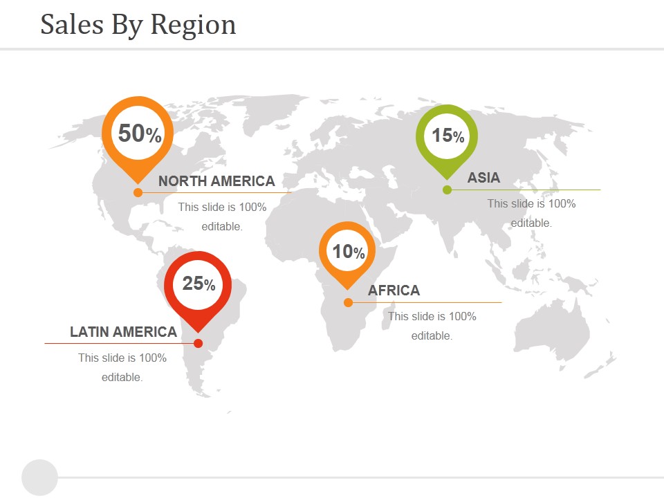 Sales By Region Ppt PowerPoint Presentation Inspiration Mockup