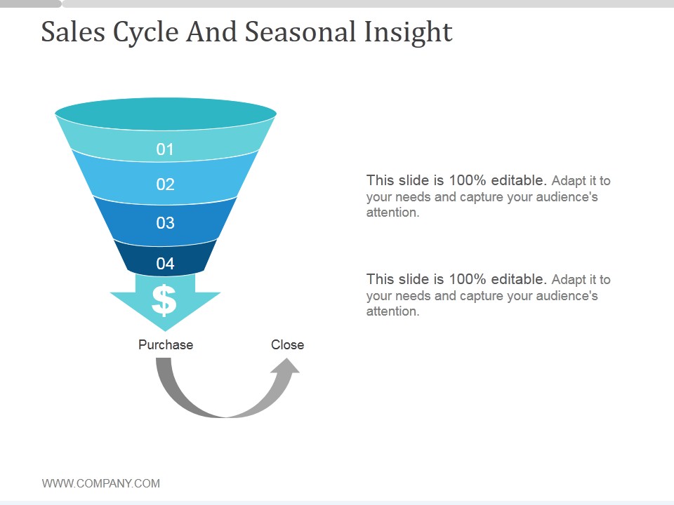 Sales Cycle And Seasonal Insight Ppt PowerPoint Presentation Guidelines