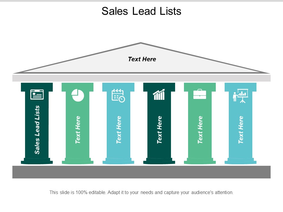 Sales Lead Lists Ppt PowerPoint Presentation Gallery Ideas Cpb