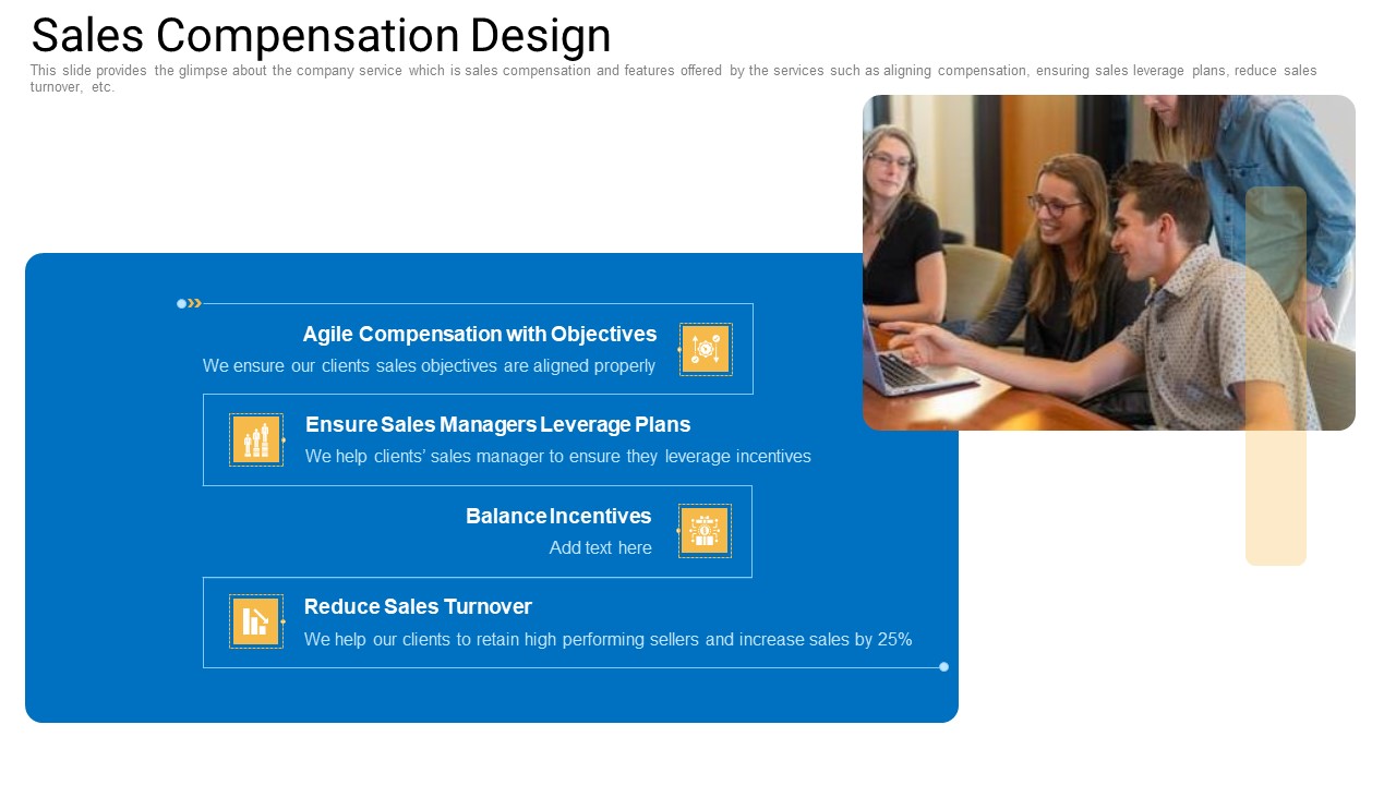 Sales Management Advisory Service Sales Compensation Design Ppt Show Template PDF