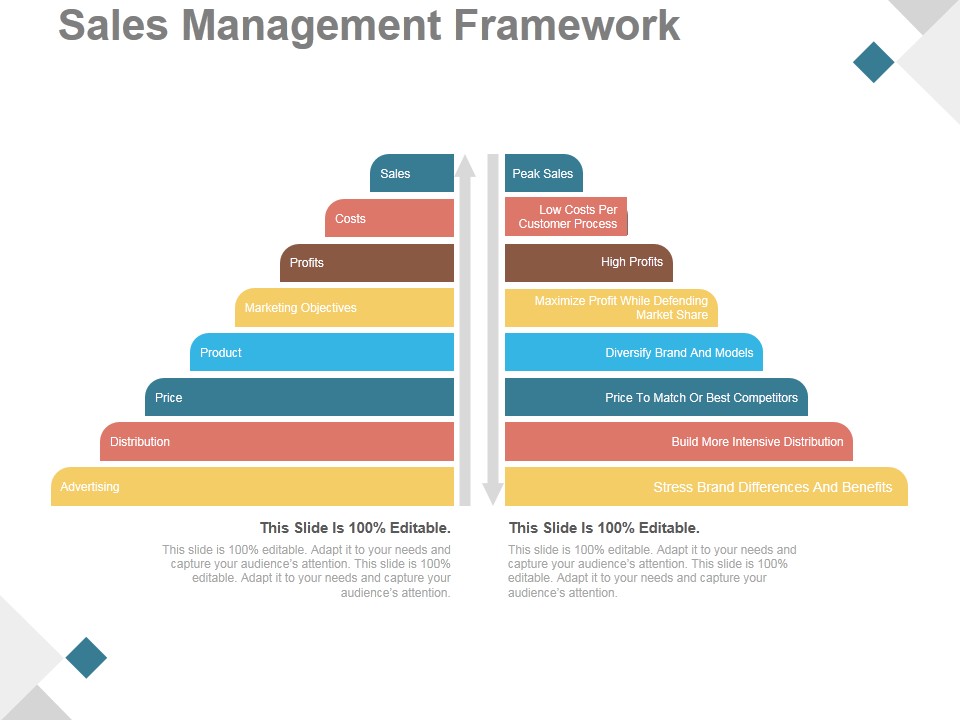 Sales Management Framework Ppt PowerPoint Presentation Slides