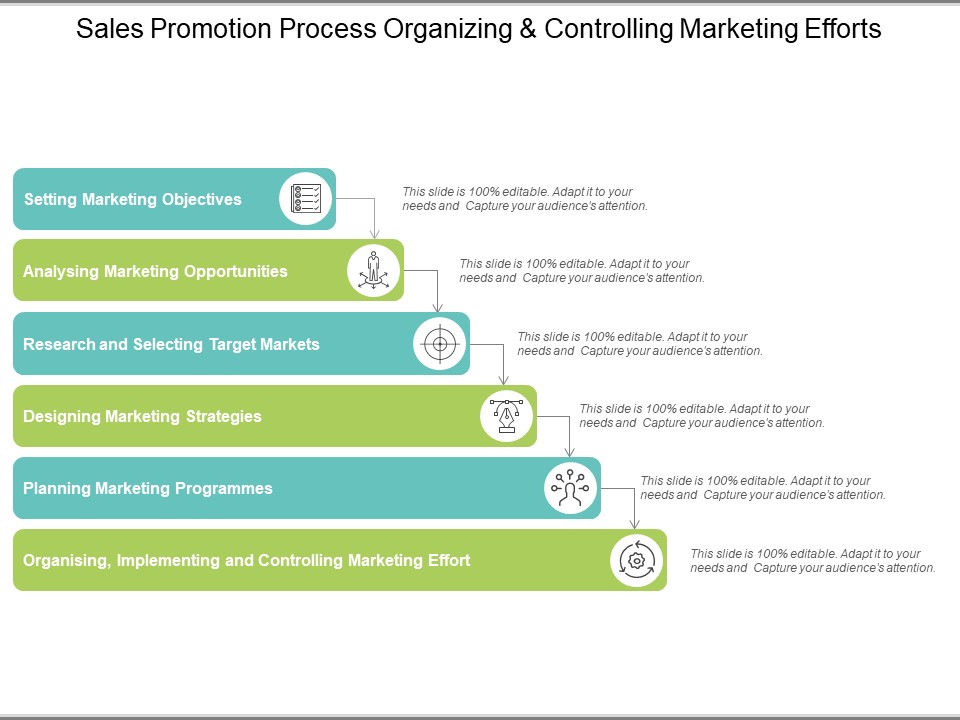 Sales Promotion Process Organizing And Controlling Marketing Efforts Ppt PowerPoint Presentation Slides Display