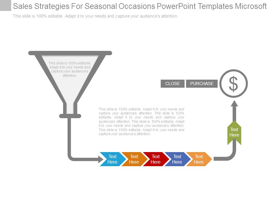 Sales Strategies For Seasonal Occasions Powerpoint Templates Microsoft