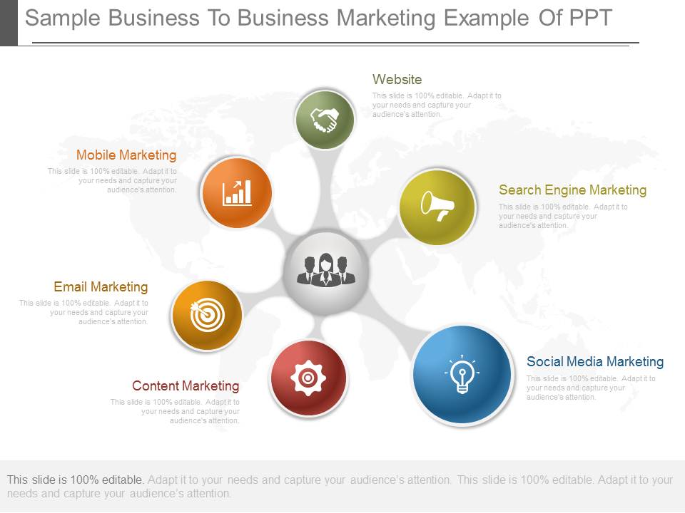 Sample Business To Business Marketing Example Of Ppt