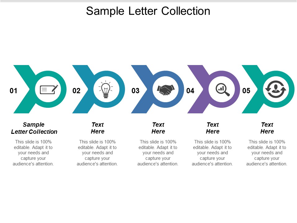 Sample Letter Collection Ppt PowerPoint Presentation Gallery Shapes Cpb