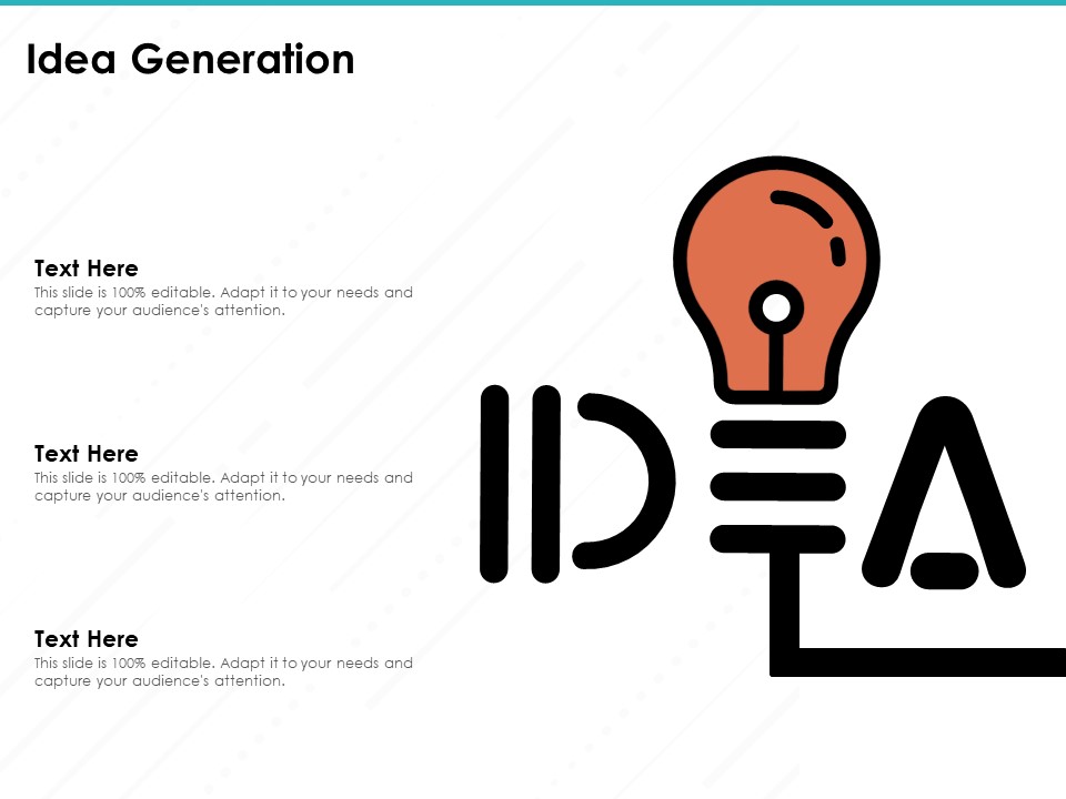Sample Market Research And Analysis Report Idea Generation Ppt Gallery Topics PDF