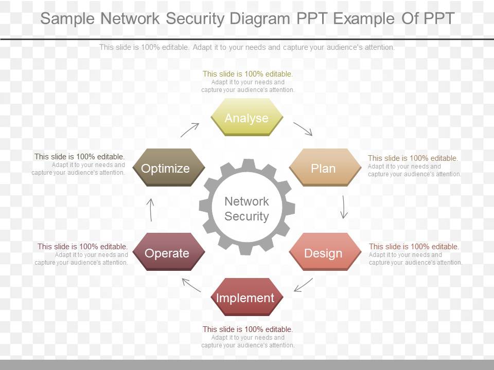 Sample Network Security Diagram Ppt Example Of Ppt