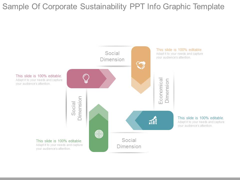 Sample Of Corporate Sustainability Ppt Info Graphic Template