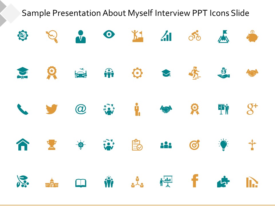 Sample Presentation About Myself Interview Ppt Icons Slide Ppt PowerPoint Presentation Portfolio Guide