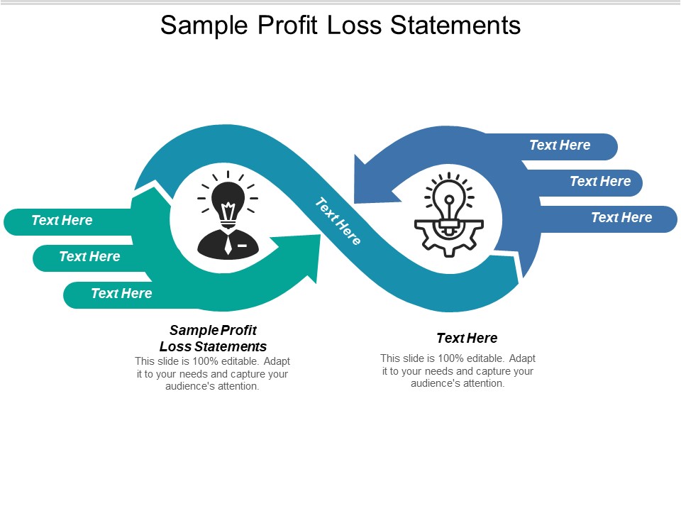 Sample Profit Loss Statements Ppt PowerPoint Presentation Pictures Design Templates Cpb