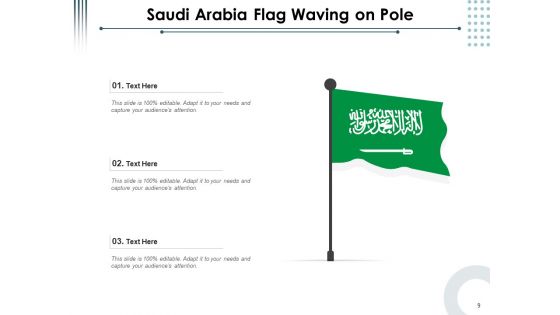 Saudi Arabia Flag Steel Pole Human Face Ppt PowerPoint Presentation Complete Deck