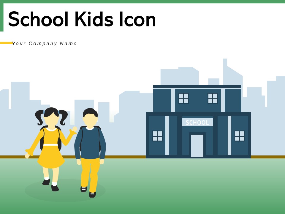 School Kids Icon Silhouette Volleyball Icon Ppt PowerPoint Presentation Complete Deck