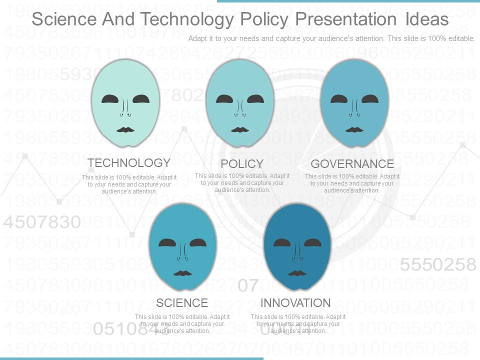Science And Technology Policy Presentation Ideas