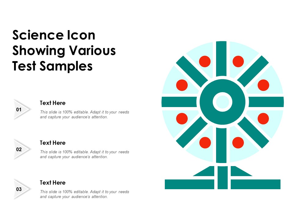 Science Icon Showing Various Test Samples Ppt PowerPoint Presentation Summary Deck PDF