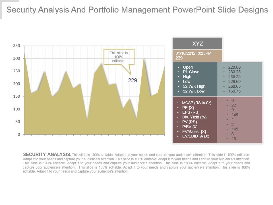 Security Analysis And Portfolio Management Powerpoint Slide Designs