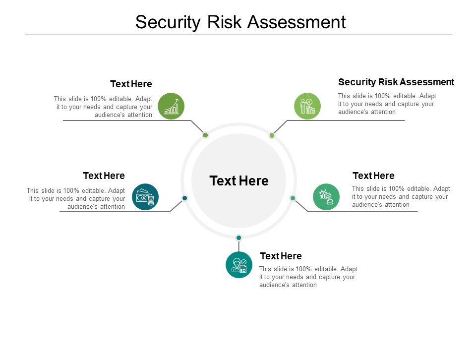 Security Risk Assessment Ppt PowerPoint Presentation Slides Grid Cpb
