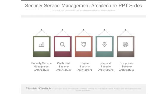 Security Service Management Architecture Ppt Slides