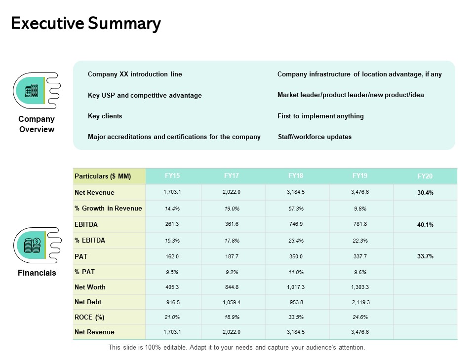 Seed Funding Pitch Deck Executive Summary Ppt Pictures Infographic Template PDF